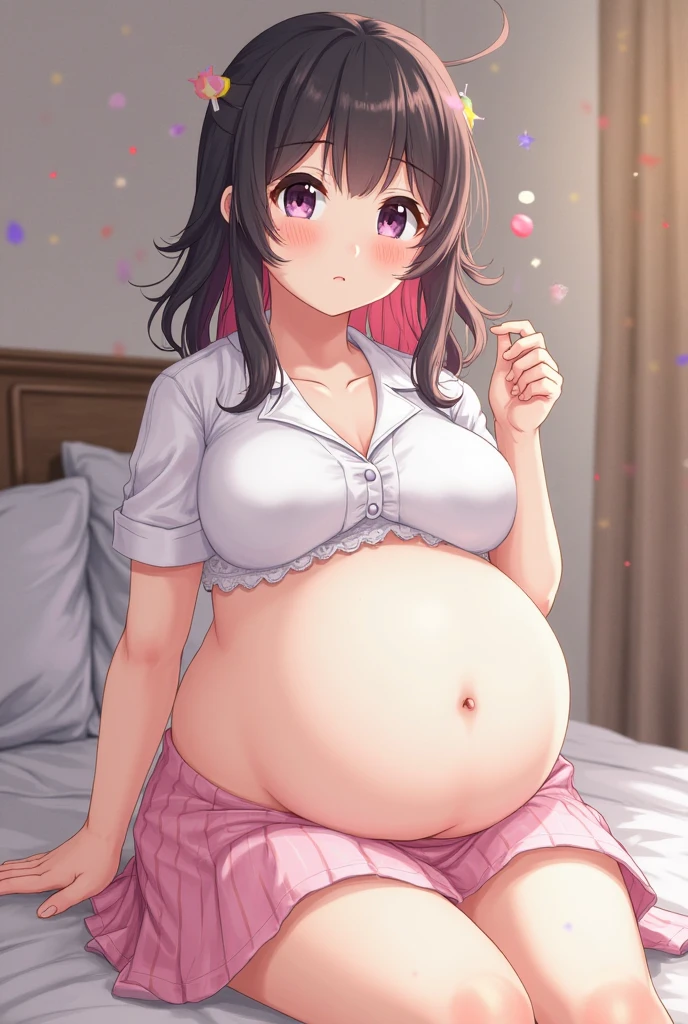 Short hair,Big Baby Bump pregnant, Japanese , Big , nipple, cum, Big Blue Balloons,16 years girl, Big pregnant Belly, Big Pregnant girl, Largest Belly of Pregnant, Huge Pregnancy, cute maid dress,Huge 9 months Pregnancy Belly,huge belly expansion, huge belly girl, pink eyes, Kasumi Nakasu from love live nijigasaki,big boobs