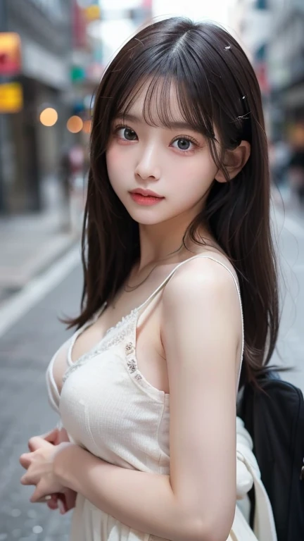 (1 nogizaka girl,raw photo,photo realistic:1.5),(best quality, high quality,HDR, highest quality,ultra high resolution,high resolution,high res,ultra high difinition,huge file size,8K,2K wallpaper,8K wallpaper,high quality texture,amazing,an extremely delicate:1.4),one girl, Japanese famous idol,beautiful face,small face,absurd,ridiculous,incredibly ridiculous,portrait,breasts close up,blurry background,(gym uniform,cleavage,no makeup:1.2),medium skin,beautiful skin,detailed skin,small head,black hair,silky hair,(Japanese eyes:1.3),detailed eyes,black eyes,Japanese idol eyes,perfectly propotioned face,Japanese nose,5-fingers,(Light Particles, Lens Flare, Luminous Particles: 0.7),looking at viewer,bright lighting,professional lighting,girl