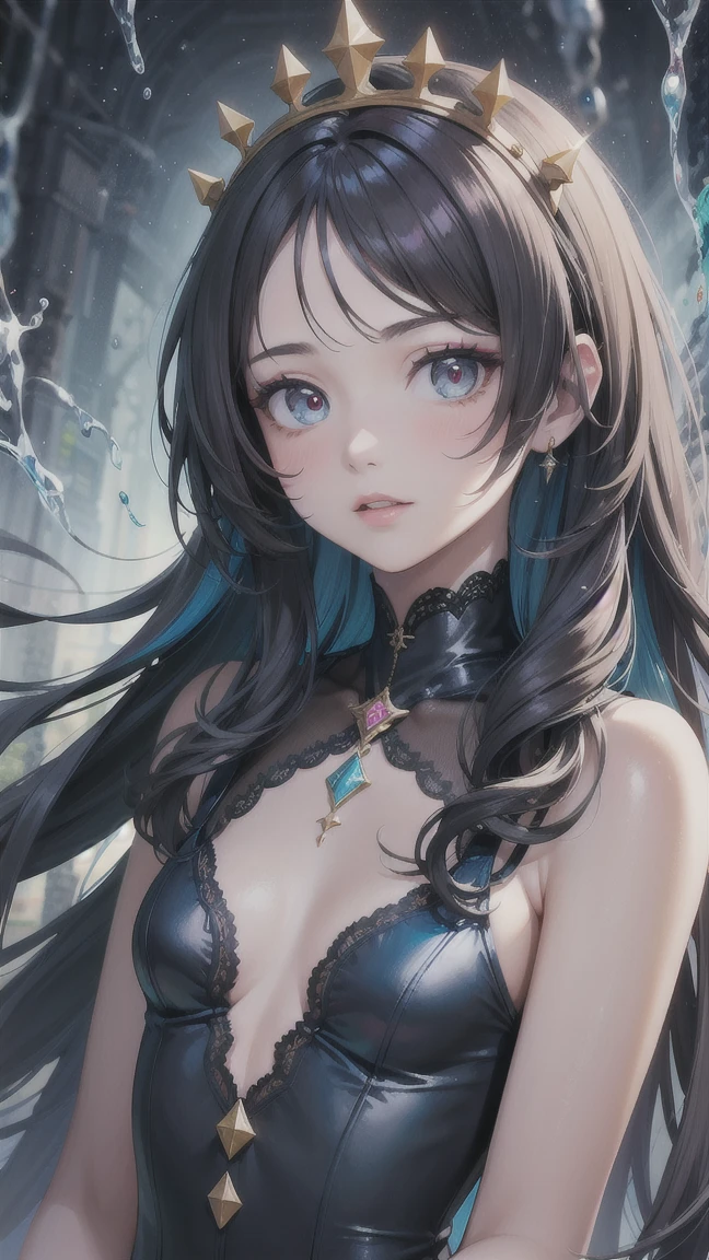 anime - style image of a woman with a very large breast, beautiful and seductive anime woman, seductive anime girls, photorealistic anime girl rendering, wlop glossy skin, Beautiful anime woman, Detailed digital anime art, Guviz-style artwork, Smooth anime CG art, Beautiful anime girl, 8K high quality detailed art, detailed portrait of an anime girl