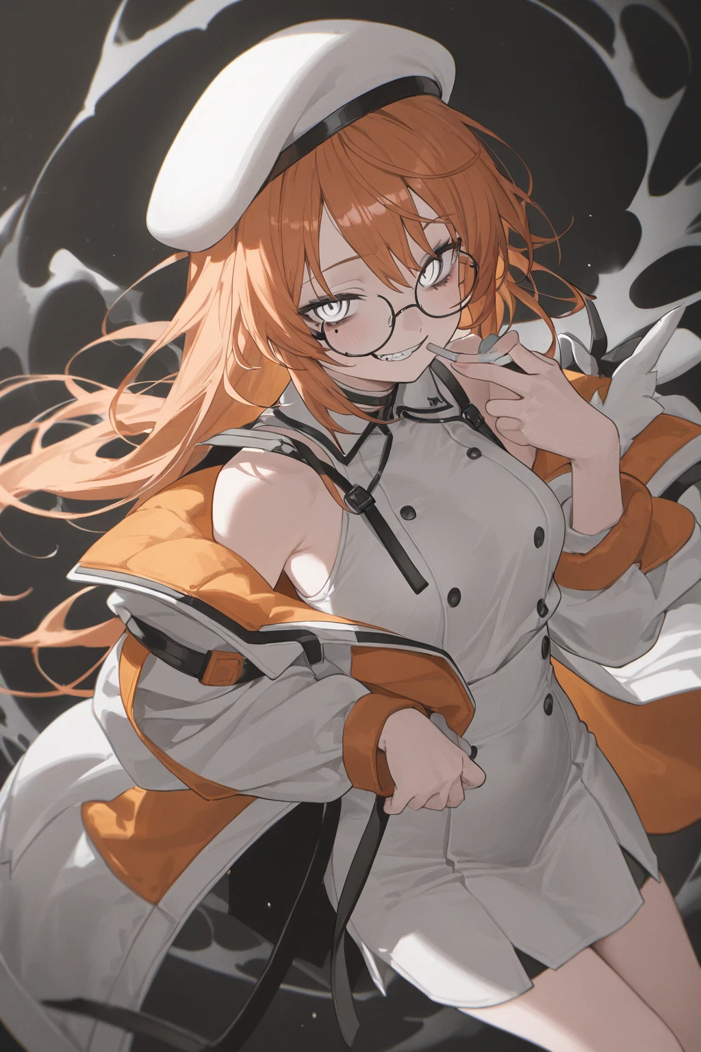 (2.5D), (Face Details: 1.4), Junko Enoshima, Authoritative Anime, Art Station, Nguyen Jiahe Art Germ, Light and Shadow Art, Beauty, Exquisite Facial Features, Art Atmosphere)), (Feminine, Fantasy Illustration, Pancheng Wei, Epic, Phoenix Bell, Top Shot, Exquisite Character Art), (Dragon, Exquisite, CG Society), ( Gorgeous tones, orange tones), (advanced light, contrast, strong deep shadows), (aesthetic, pure beauty), (perfect, detailed and well equipped), (simple line art, echoes of light and shadow).