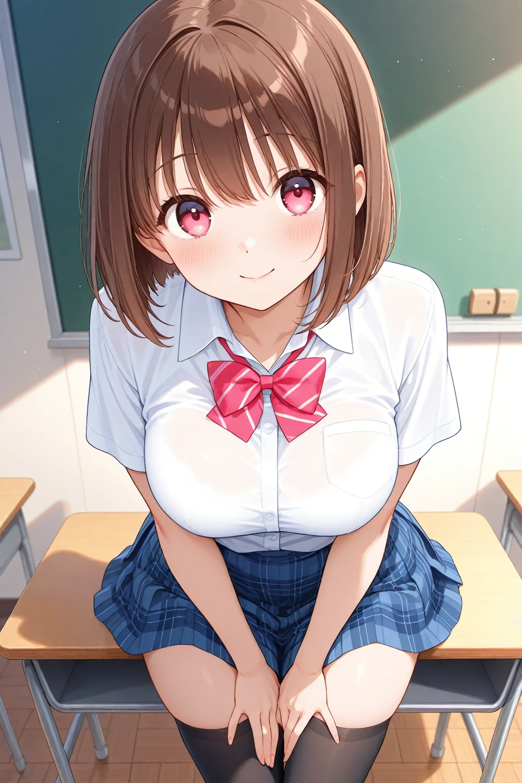 8K uhd、RAWphotograph、Model photo shoot、 European race、(masterpiece、highest quality、Photorealistic、High resolution、photograph:1.3、Hot Model、slim、3((Top image quality、8K、masterpiece:1.3))、Realistic high-quality photos、top-quality、the female character is going to get her ass fucked in this anime scene, 1girl, sakuragi mano, uncensored, 1boy, breasts, torn clothes, penis, underwear, panties, nipples, bow, panties aside, hetero, skirt, blush, pantyhose, navel, clothing aside, medium breasts, open clothes, clothes lift, brown eyes, bowtie, open mouth, shirt, imminent penetration, pink panties, looking at viewer, medium hair