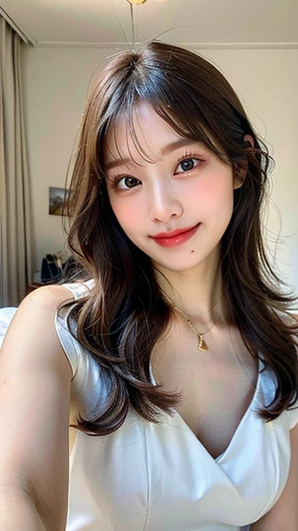 highest quality,live-action,whole bodyが映る、Kyoto、fine skin,beautiful breasts, long brown hair, 8K highly detailed face,transparent bra、straight hair、smile、 perfect face shape,absolutely perfect lips,whole body、 beautiful body line,perfect nose、beautiful eyes,erotic expression,masterpiece, beautiful girl,Japan female, 26 years old,look up,face of shame、cool beauty、beautiful armpits、T-back、T-shirt、visible from head to foot、long legs、Are standing、Take a picture of your feet、perfect fingers、plump body
