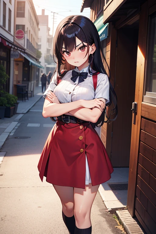 In town