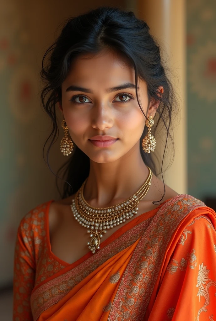 young Indian girl, 18-year-old, gentle sun lighting on face , village mood , old cloths, silk cloth, cloth is transperent , village girl vibe, intricate facial details, full body picture, cinimatic pose flawless complexion, top-notch 3D rendering, hyper-realistic, shot on Indian road. photorealistic digital art trending on Artstation 8k HD high definition detailed realistic, detailed, skin texture, hyper detailed, realistic skin texture, armature, best quality, ultra high res, (photorealistic:1.4),, high resolution, detailed, raw photo, 400 camera f1.6 lens rich colors hyper realistic lifelike texture dramatic lighting unrealengine trending on artstation cinestill 800