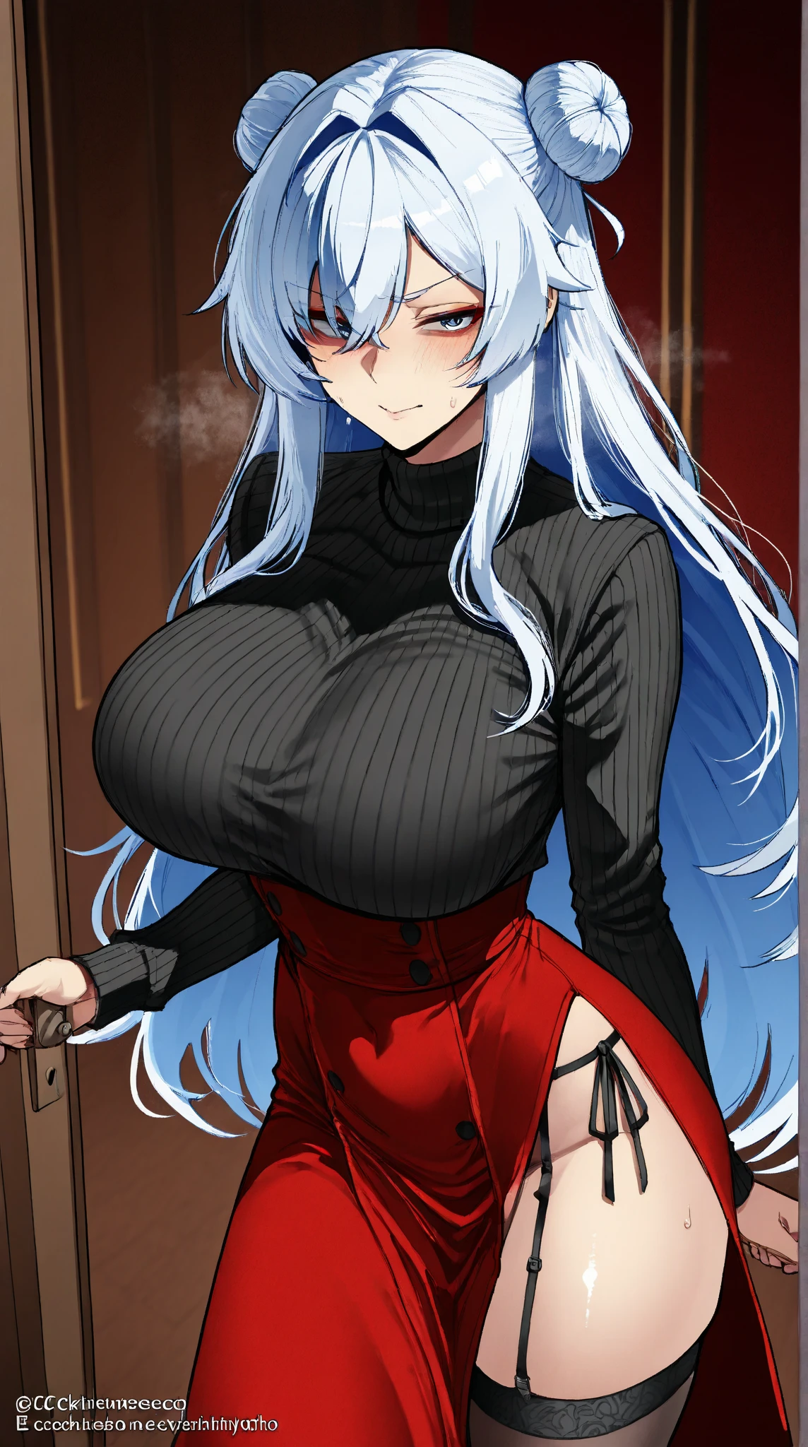 masterpiece, Highest quality,Mature Woman,choker,motion_lines,tomoe,armless amputee, legless amputee, 