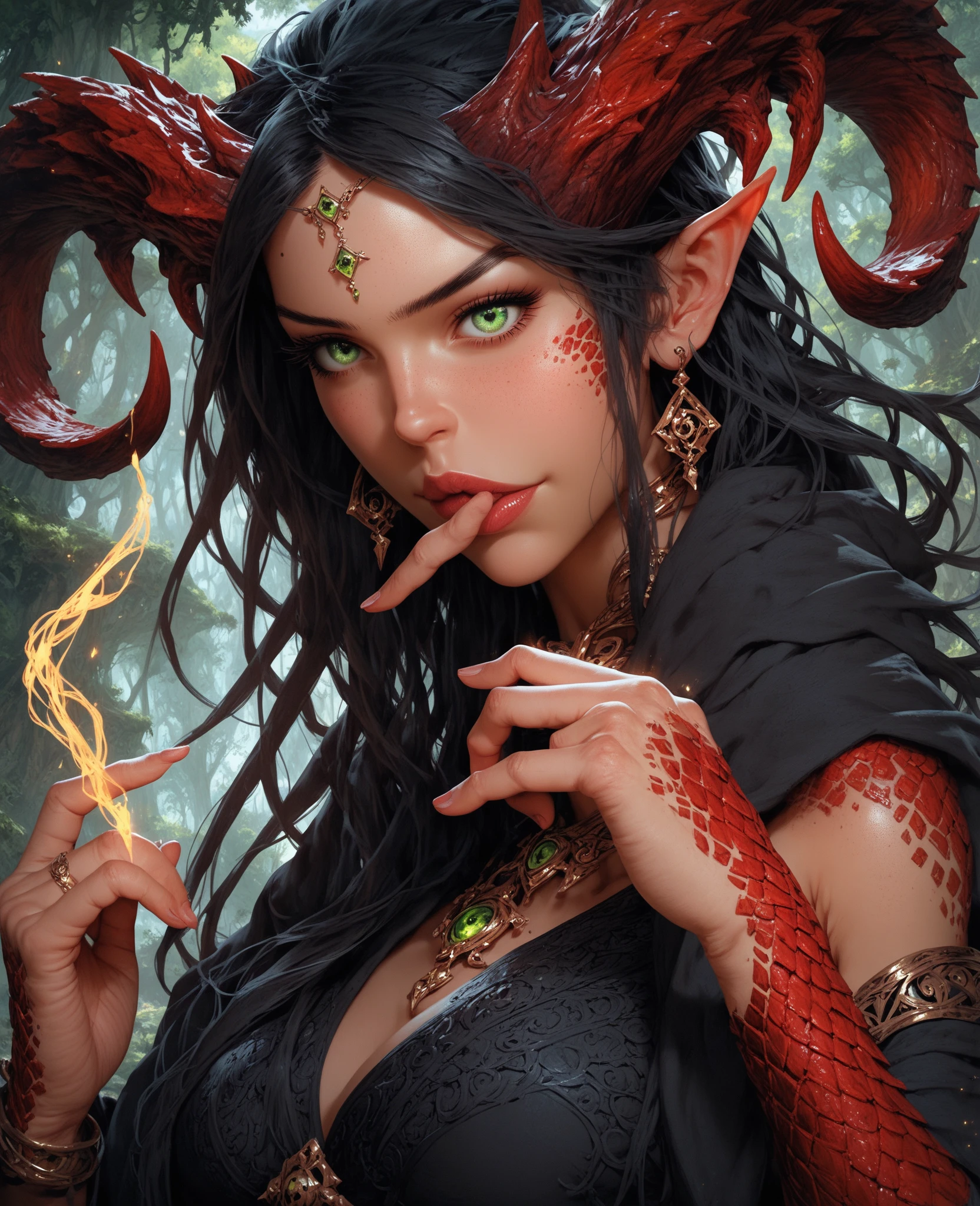 (best quality,4k,8k,highres,masterpiece:1.2),ultra-detailed,(realistic,photorealistic,photo-realistic:1.37),bat girl eating giga busty malaysian woman alive,super hungry girl with sharp fangs and piercing eyes,carnivorous vampire girl consumes the woman with her long tongue,lush green garden backdrop,moonlit night sky,shadows cast by the moonlight,moonlight illuminating the girl's pale skin,long flowing hair swirling in the night wind,mesmerizing gaze from the girl's piercing eyes,gorgeous bat wings extending from her back,delicate veins visible on the bat wings,blood-stained lips after devouring her prey,magical glowing aura surrounding the girl,bat girl's fangs glistening in the moonlight,woman's voluptuous curves highlighted by the girl's grasp,exquisite details on the woman's traditional Malaysian attire,fine texture of the woman's silky hair,glimpse of fear in the woman's eyes,subtle expressions of pain and pleasure on the woman's face,delectable noodle-like texture as the girl consumes her,vibrant colors blending in harmony,soft and diffused lighting,creating an ethereal atmosphere,hint of mist floating in the air,adding a sense of mystery and suspense to the scene.