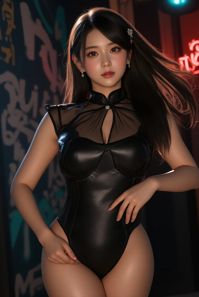 a cute teenage girl, about 160cm tall, brown eyes, bright and cute colors clothes, long straight black hair, masterpiece, best quality, ultra quality, high quality, highres, ultla highres, absurdres, 4K, 8K, 16k, hyper detailed, intricate detailed, amazing shading, high contrast, realistic, photo realistic, RAW photo, photography, super fine illustration, foreshortening, perfect anatomy, correct anatomy, perfect proportion, perfect face, perfect hands, perfect legs, perfect fingers