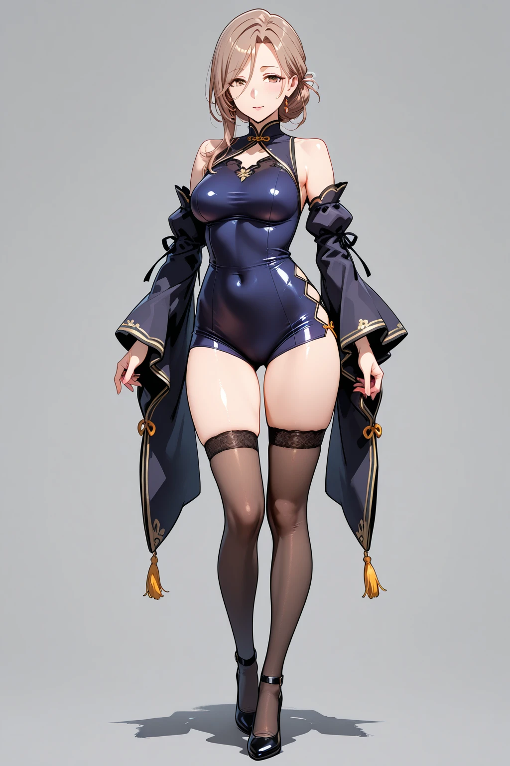 3D, Female original character action reference sheet adoptable, Full body, Huge legs, Huge Breasts, action pose, highly detailed Beautiful face, 