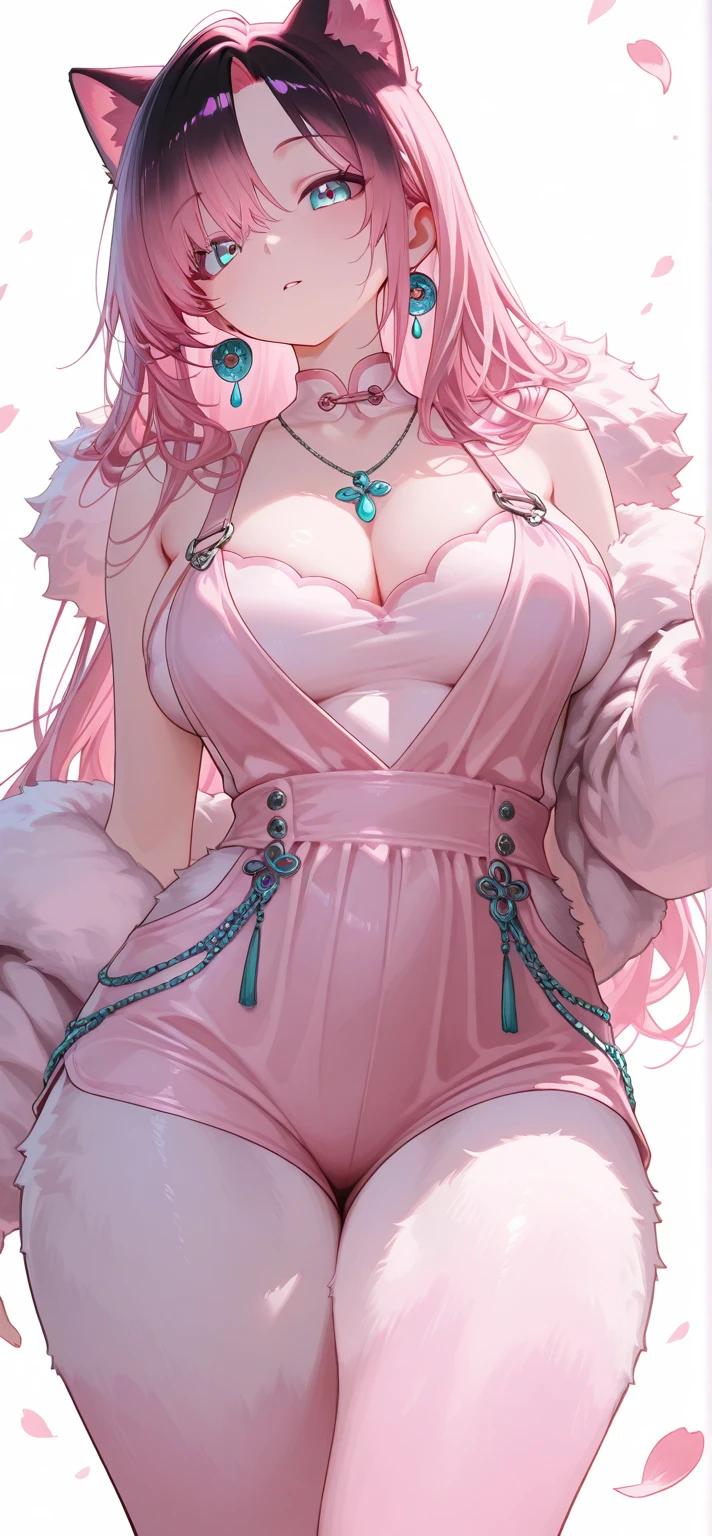 Lamia from ancient Egypt,(((Lamia,monster Girl))),

(((pink_eye:1.3,red_student)),Complex eye,beautiful detailed eye,symmetrical eye,((((pink horns,pink scale,scaly ,scale ,scaly skin)))),(Large Breasts:1.5),((((long pink hair,pink hair,colored inner hair)))),((((Porcelain-like skin,Pale skin,Shiny skin:1.5,Sunburned skin,Light Skin: 1.5,Sunburned skin,Shiny skin,very Shiny skin,Shiny body)))),(Spider&#39;s underbelly,Tight waist,Wide Hips,Baby Bodysuit,Swollen legs,Thick thighs,),(((Detailed face))),

cute,Lewd,Sensual,Fascinating look,Fascinating,((erotic)),Gorgeous,Gorgeous,Longingly,(((Browsing Caution))),

((((Maid headdress,Maid,Maid clothing, Maid cloth)))),Revealing clothing,Show some skin,Cleavage,((Underbust)),(barefoot,),((impenetrable and beautiful dragon scale:1.4,dragon scale)),(((Complex outfit,Complex clothes,embroidered outfit,Glamorous costumes,embroidered clothes,Glamorous clothing))),

(Dynamic pose:1.0),Embarrassing,(centered,Scale to fit dimensions,Three-part method),

((snowy pink cherry forest:1.5,pink theme forest:1.5)),winter,scenery:1.25,((Complex scenery)),((Snowy forest background)),Christmas tree,

(Glossy winter ornaments),High resolution,Sharp focus,(Super detailed,Very detailed),(Photorealistic artwork:1.37),(Very detailed CG unity 8k wallpaper),(((Vibrant colors,Vibrant Themes))),(Complex),(masterpiece),(Highest quality),

