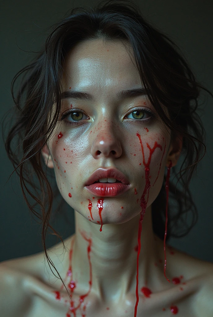 (masterpiece), (4k), (fujiflm), (canoncamera), (16k), Visually captivating artwork, with skillful use of color, composition, and light. Innovative artwork, showcasing unique and imaginative concepts. (bullet shot through the forehead and bleed), (gore) Emotionally resonant artwork, effectively conveying a narrative. Momentum-aligned artwork, reflecting a sense of movement and progress. Skillfully crafted artwork, demonstrating meticulous detail and technique.