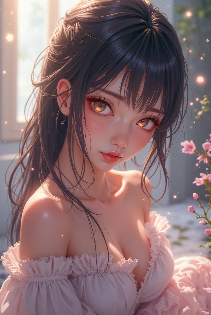 {{{{{3,318 trillion pixels high resolution, nsfw, Realistic scenery and lovely Japanese girl who is moaning madly as her sexual masturbation that traces her sexual zone repeatedly with her fingers in a Cylindrical crystal flower herbarium filled with female hormones oil and soaking her, thicken the lips look pretty, Boobs are fluffy and bouncy, Tits that get rounder bigger her deep tight cleavage}}}}}, {{{{{Erotic-romantic composition in which she does her first masturbation as her budding sexual desire is amplified more and more with the emotional drift of youth, detail of The panting face and voice of a neat and cheerful girl loved by everyone, Her nipples and romantic deep panting depicted in detail}}}}},{{{{{she is soaking inside the Cylindrical crystal flower herbarium filled with female hormones cause the innocent girl to flush her face remains a girl only her body changes rapidly Her tits swell and she leans forward unable to support her own tits as her cute bra encircles and forms two beautiful G-cup mounds, It's too cute and innocent to see her go into her own world nipples out mouth open panting and freshly learned sexual masturbation as she climaxes over and over again, she is in magical in a Cylindrical crystal flower herbarium filled with female hormones, All the sexiness that's amplified inside her makes her gasp, her beautiful slender underbust, slender curvy cute waistline, an lewd fetish for lips and necks and waistlines, her clearer nip line from underbust to hips, gloomy straight wig, thick vivid lips}}}}},{{Extremely detailed}}, {{{{{Heroine girl with a pure and innocent aura has an overly sensitive, sexually unused body}}}}}