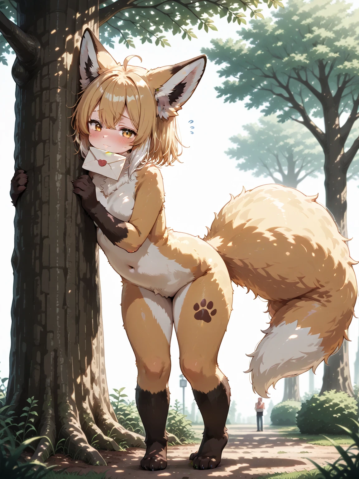 uploaded to E621, by Kenket, by Ross Tran, by Michael & Inessa Garmash, by Pino Daeni, by Kiguri, by Alena Aenami, by Ruan Jia, A solo vixen ((female) (anthro) ([foxl])), beautiful and detailed portrait of an anthropomorphic vixen ((female)), anthro fox girl, body fur, body fur, curvy, sexy, nice, cute, hot, sassy, sassy hips, (Averi, Fox girl), hi res, photorealism, soft shading, (detailed fur: 1.1), happy looking, (legs), (solo: 1.1), tail raised, ((beautiful) eyes: 1.1), (detailed eyes: 1.1), (detailed), (masterpiece: 1.2), (athletic), good anatomy, detailed face, speech bubble, heart, hearts, seductive pose, sexy pose, farm, in a barn, night, rain, wet fur, tree, NSFW, pussy, tits, spread legs, worm's eye view, low angle view, cunnilingus POV, viewer giving cunnilingus, bottom-up view, crouching, behind view, back view, looking back at viewer