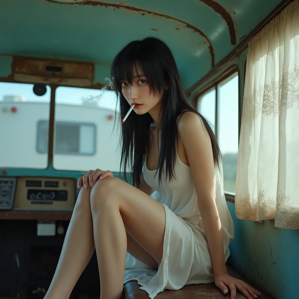 Life is boring，Decadent girl