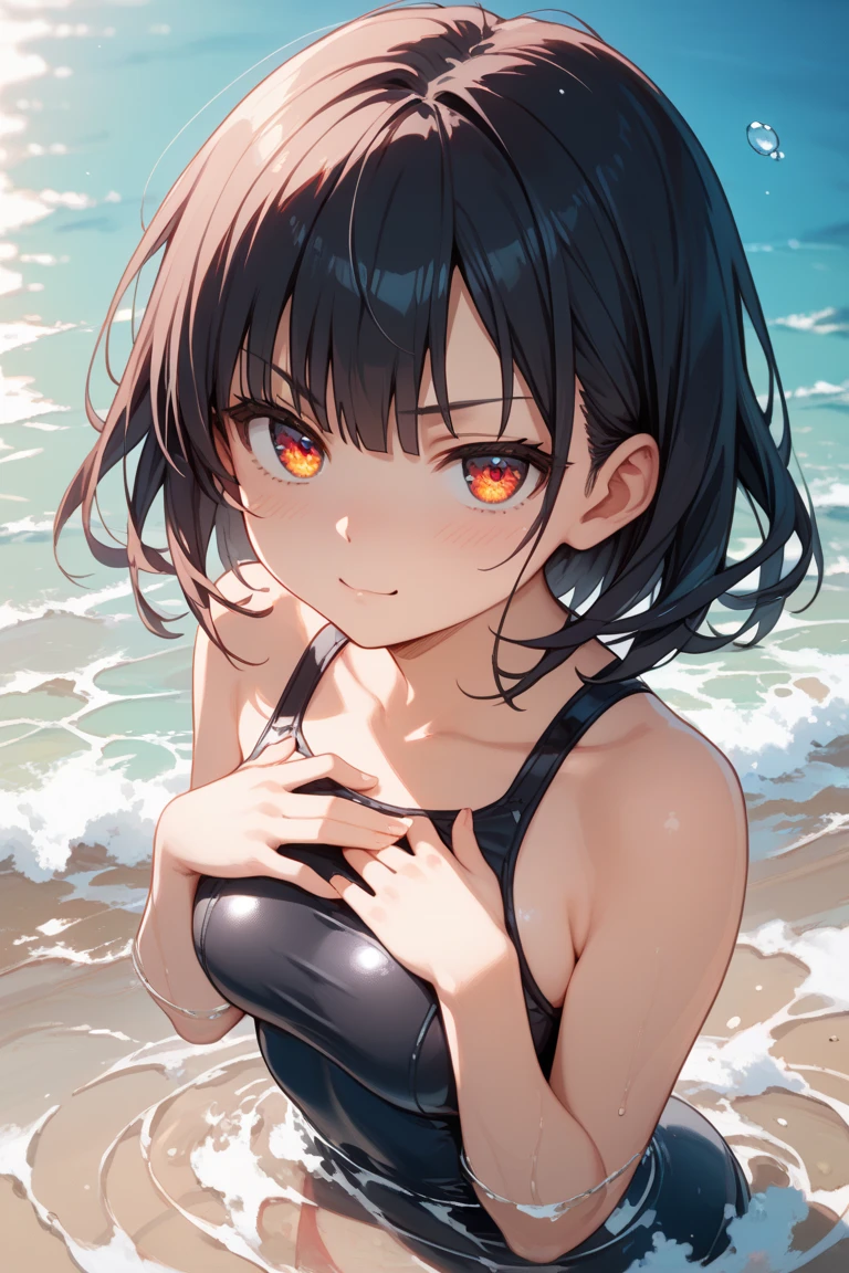 smile,Open your mouth, (portrait),
embarrassed,
((best quality)), ((masterpiece)), (detailed), 1girl, sexly, ChinatsuKano,
Cumulonimbus,Surrounded by water, reflection,Breathtakingly beautiful clouds,Light,Dazzling Light,Cinematic Light.The wind is blowing,Vast ocean,
White sand beach,Coconut Tree,Sparkling Splashes,Shallow seas,Rocky area,
popsicle,
popsicle_licking,
tongue,