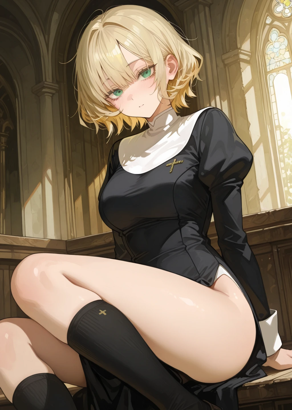 Top quality RAW photos in 32k resolution taken with Canon EOS R3, (frombelow:1.15),(masterpiece、top-quality)、Crotch girl in gothic lolita dress, European cityscape at night, European-style architecture, Black underwear,Short-haired blonde,feeling of disgust, angry looking face,Show off your underwear,Beautiful anime girl showing pants, Anime girls show off their pants,Spread your crotch, thighs thighs thighs thighs!!!, Beautiful fece,white cheeks,, thighs thighs thighs thighs!!!!!!, thigh closeup, Bare thighs!!!,