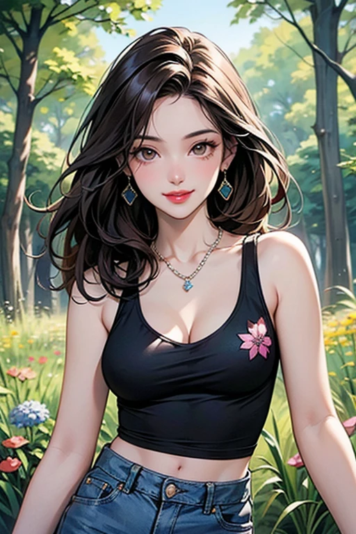 wearing (sweater), portrait, beautiful face, pretty eyes, outside, portrait, park, trees, teeth, eyes open,  ward winning photo, best quality, upper body, Hannahowo, windblown black hair, by lee jeffries nikon d850 film stock photograph 4 kodak 400 camera f1.6 lens rich colors hyper realistic lifelike texture natural lighting unreal engine trending on artstation cinestill 800, (100mm lens)
<lora:HannaHowo-Shurik_RealPersonTraining_4LV2:0.9>