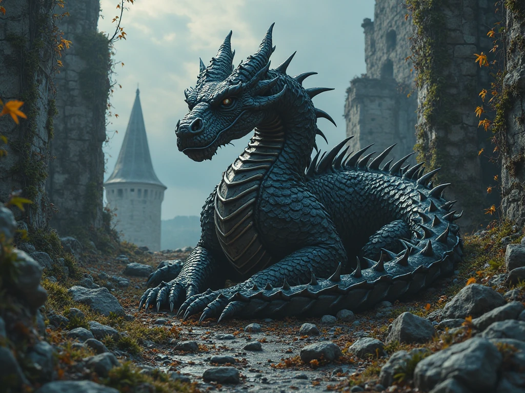 Silver Scale Baby Dragon, Drogon of game of thrones