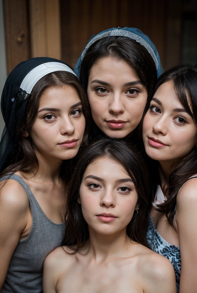 3 girl, guest, horror