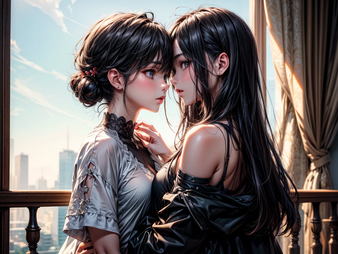 (masterpiece, best quality),from above,1girl,solo,<lora:sexyneiyi_v2:1>,underwear,panties,lingerie,garter belt,lace,bdsm,bra,bondage outfit,high_heels,stand,
billboard,brown eyes,brown hair,building,city,crane \(machine\),dutch angle,from side,light frown,looking at viewer,outdoors,rooftop,sky,skyscraper,sunset,Fashion photography,