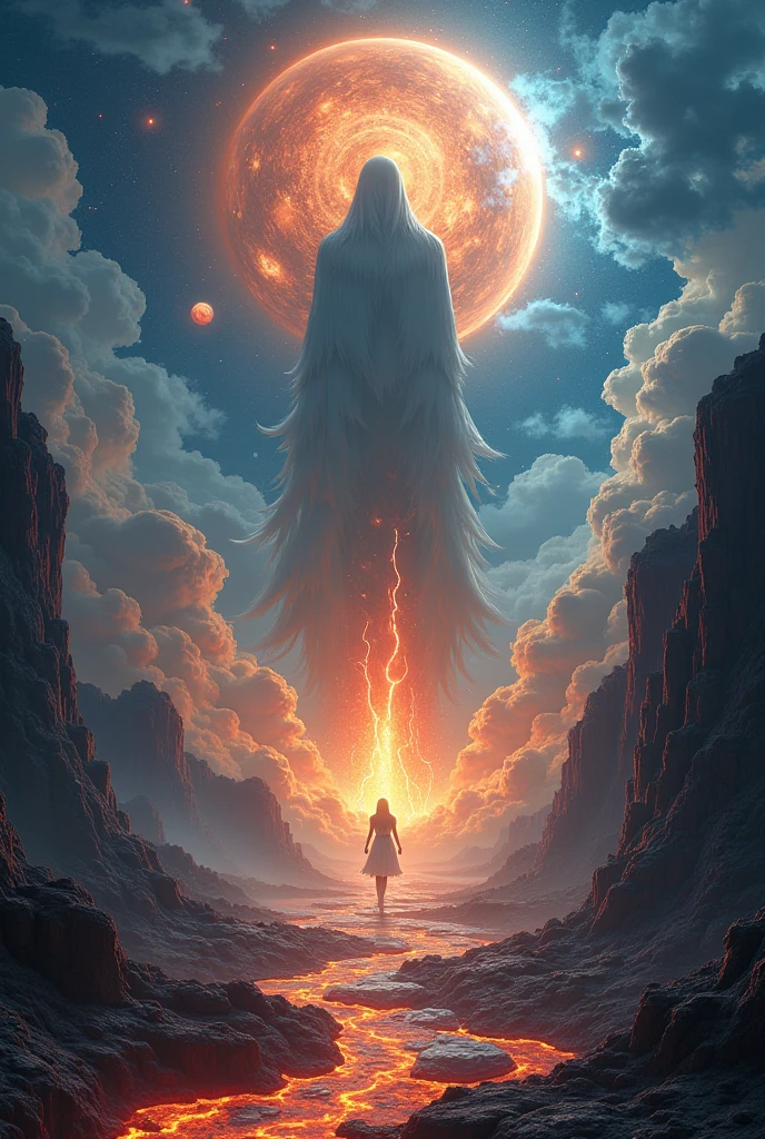 illustration of two views of necromancy: one side shows a rising from the dead with a bright aura, while the other side shows the control of occult powers with mystical symbol. details: f/2.0, 8k resolution
