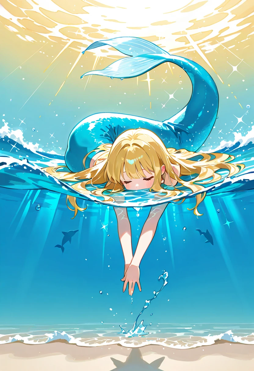 hitenkei style, claude monet, oil painting, mermaid, ((topless)), nsfw, masterpiece, underwater, coral reefs, schooling fish, 1 girl, erect nipples, intricately detailed, navel, bare shoulders, blonde hair, pearl necklace, fin hair ornaments, under sea, extremely detailed, bare breasts, puffy nipples, blue eyes, bare stomach, soaked, medium breasts, arm strap, swimming, teen, soft eyes, smiling, armpit, happy, half open eyes, lusty eyes, blushing, long hair, side bangs