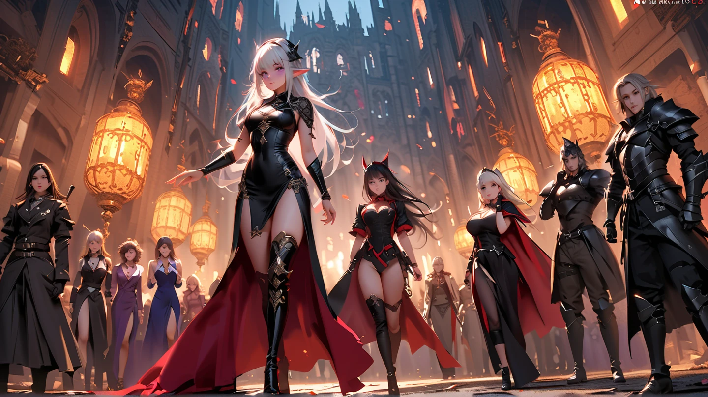 a seductive malaysian woman, 25 years old, busty, golden ratio figure, sheer black revealing lingerie, azure glowing tattoos, 3 seductive malaysian women carrying torches, moving through an abandoned shrine, hyperrealistic, 8k, cinematic lighting, dramatic shadows, rich colors, chiaroscuro, moody atmosphere, gothic, fantasy, ethereal, mystical
