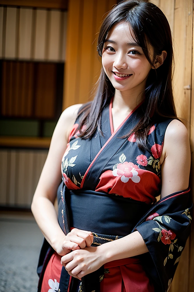 Highest quality, Tabletop, Ultra-high resolution, (Realistic:1.4), (Japanese Idols),RAW Photos, one person&#39;s, night,Detailed skin,Blurred cityscape of South Korea,,Blonde, (Pink inner hair:1.3),Glossy Lips,smile,(Model pose:1.2),2,Beautiful and beautiful eyes,Diamond jewellery,Earrings,Gold Jewelry,Cold Light,Tight black knitwear,,(Strengthened upper arms:1.2),A well-trained body,Pixie Hair