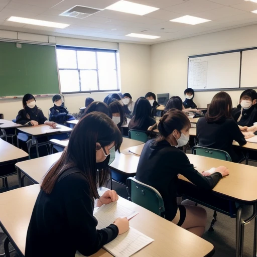a junior high school student lesson