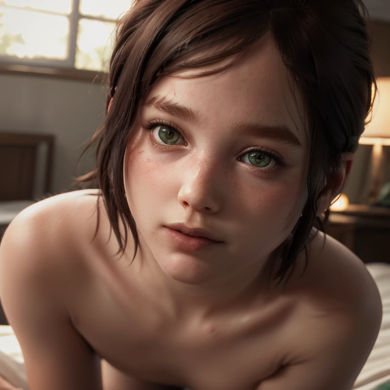 a beautiful short-haired brunette woman, (best quality,4k,8k,highres,masterpiece:1.2),ultra-detailed,(realistic,photorealistic,photo-realistic:1.37),beautiful detailed eyes,beautiful detailed lips,extremely detailed eyes and face,longeyelashes,elegant pose,serene expression,dramatic lighting,cinematic angle,rich colors,warm tones,intricate details,fashion portrait,chiaroscuro,depth of field,dramatic shadows,high-contrast,fine art photography