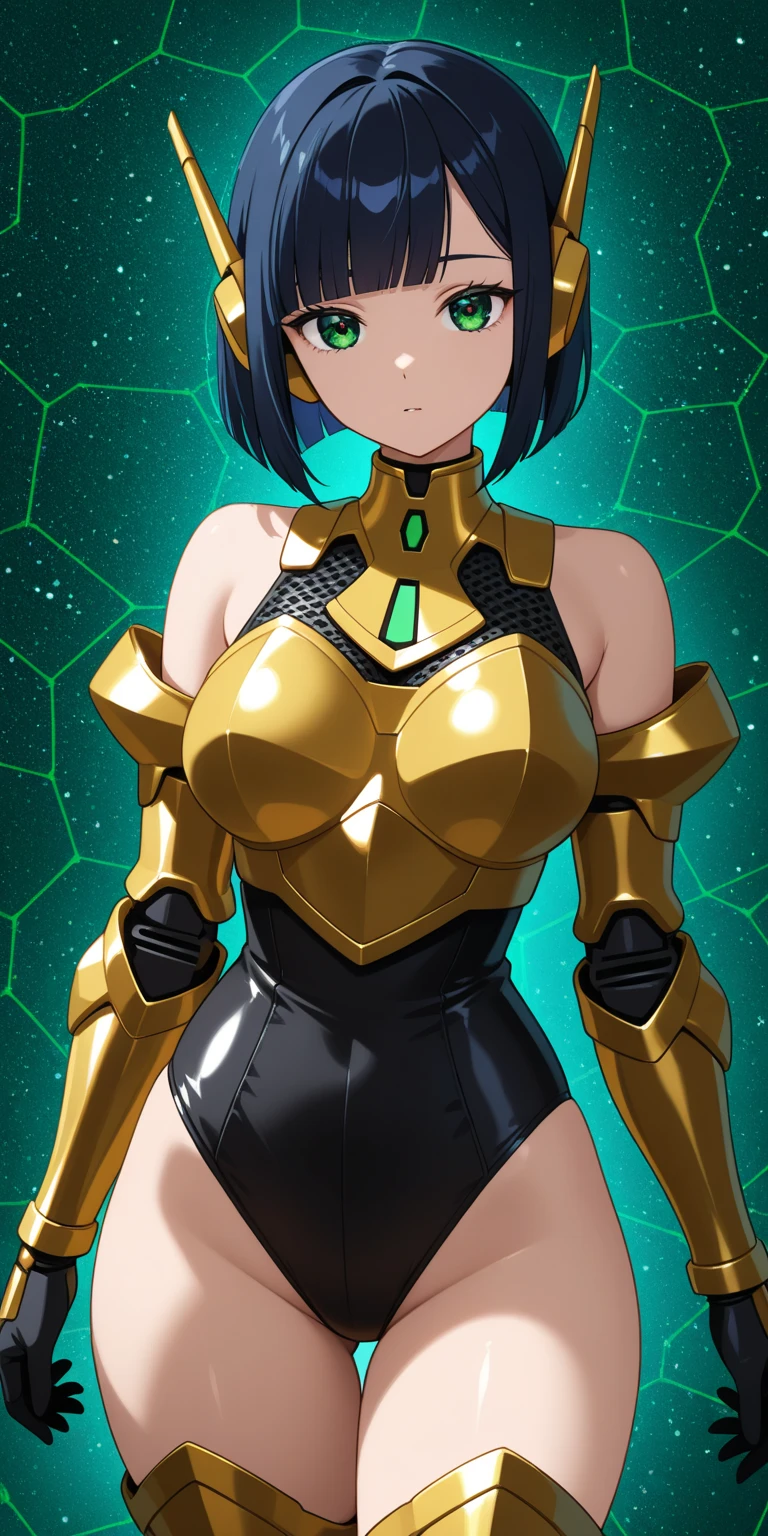 <lora:QuickHandV2:.6> QuickHands, 5 fingers, detailed hand <lora:Partio-10:0.8> partio, 1girl, short hair, purple hair, purple eyes, yellow leotard, gloves, animal ears, doll joints, yellow thighhighs