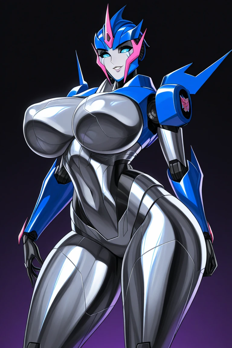 Arcee transformers prime autobot robot girl open pussy busty fat big nipples thicc fat ass nude