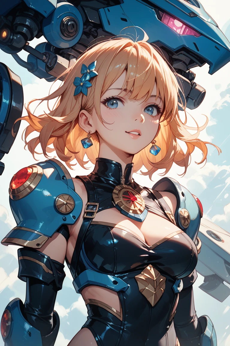 1 girl, Wearing hip-hop costumes, Medium shot, Semi-body shot, Extremely detailed face, Extremely detailed eyes, With a tattoo, Masterpiece, 8K resolution, Centered, Solo, Body complexion, Big chest, looking at viewert