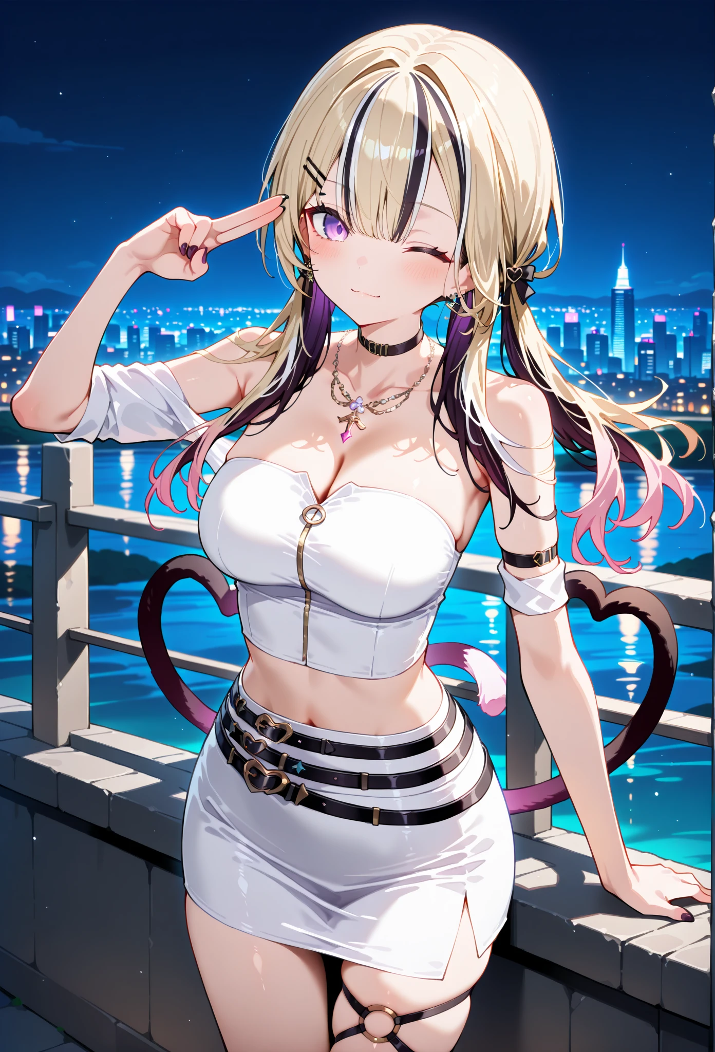 (from below:1.2),(from side:0.9), ((Face)), (Close-Up:0.4), (RAW photo:1.2), delicate and beautiful, wonderful, Fine detail, official art, huge file size, Ultra-detailed, very detailed girl, very detailed eyes and face, Bright on the face、Photorealistic perfect body、Ultra-high image quality、Ultra-high realistic image quality,(with sparkling eyes and a contagious smile),(her thin pubic hair:1.4),(Japan Gal:1.3)、(Teenage face:0.8)、(cute black see-through Military uniform,)、(twin)、(medium-breasted:1.2)、(cleavage of the breast:1.0)、(Gravure Pose:1.4)、(Cowboy Shot、Thigh up:1.0)、Waist slender、(bangss)、(platina bronde hair color:1.1)、(voluminous curly hair:0.3)、(long hair:1.2)、(good lighting)、A smile、Gal Style Makeup、Gal style earrings、Gal style bracelet、(Gal style long necklace)、shopping street,happy smile, smiling,((Very happy smile))、Show shoulders、Complex patterns and transparent materials、Artistic depiction of seductive women, Emphasizes her charming silhouette,famous cafe background in italian,looking at viewer,