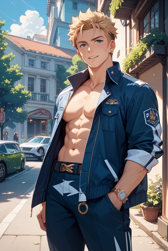 sex, guy, bikini, sex, guy, bikini, 1boy, jacket,