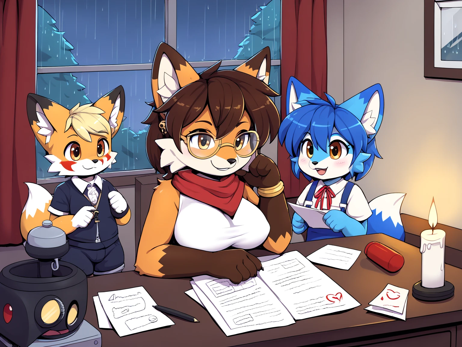 ((masterpiece, best quality)), (anthro furry:1.3, snout:1.2, anthro:1.3, furry:1.2, closeup:1.2, female:1.2, cleavage, smile, red), large breasts, detailed, detailed background, big ass, mature, expressive eyes, hair, blush, ((view from behind)), fat ass, classroom, anthro teacher fucked by a male student for a better grade, test papers, young anthro boy, doggystyle, duo, age difference, younger male, anthro shota, thrusting, motion lines, (boy strained facial expression), boy fucks woman, female eyes wide open, ((surprised female teacher)), surprise buttsex, tomboy teacher, painal, painful anal, females ass hurts, ((cut-in)), spoken !, cutin of a penis and an anus,