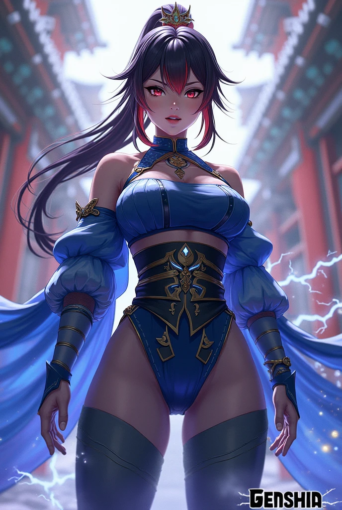 woman in a silver and blue dress, chengwei pan on artstation, by Yang J, detailed fantasy art, stunning character art