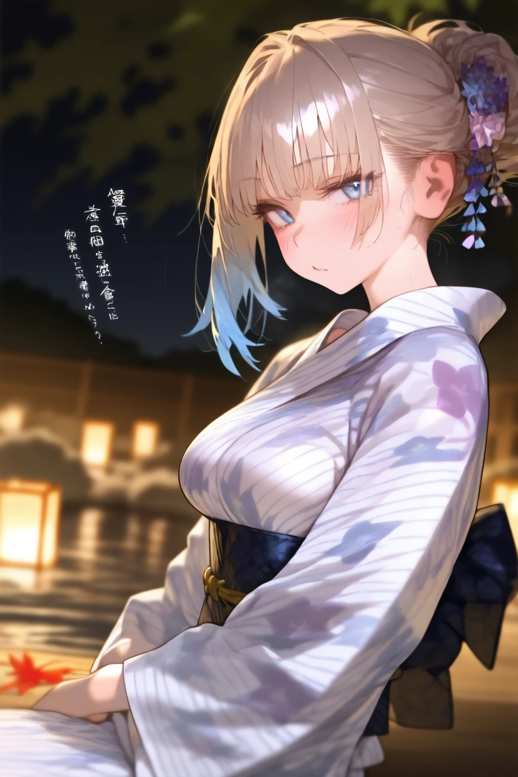 Undressing、Acme Face、Random pose、Small breasts、Summer festival、Night Sky、nsfw、yukata、Blonde、ponytail、Pale blue eyes、Summer festival、Night Sky、、show off breasts、nose blush、1 boy、bitch、POV shooter、blush、Embarrassed look、saliva、1 boy、POV shooter、Chest grab、Small breasts、手でhide、skill、、hide、Blonde、ponytail、Pale blue eyes、blush、、Embarrassed look、Japanese、、blush、、Perfect hands、Fine hand、、Good hands、Summer festival、Night Sky