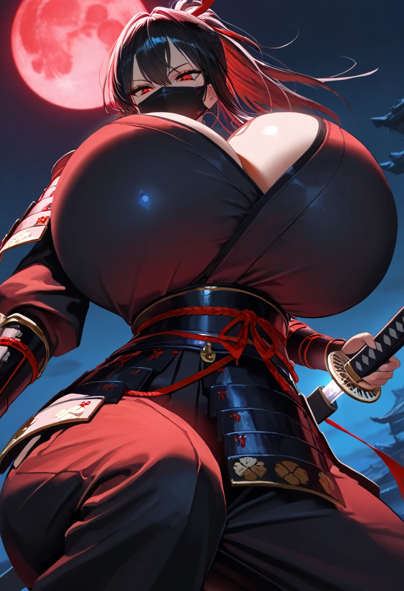 Highest quality,Ultra HD,Best AI Images, Full body photo,(Beautiful face like a Japanese actress), ((Red Hair 1.3)),Japan no Kunoichi, Covert behavior, Female Ninja, ((Dagger fight scene)),(Dagger fight scene1.3),portrait of japanese woman, , Trending on deviantart, ((Grey short ninja costume 1.5)),((Sexy Kunoichi,Big Breasts)), Japanese spy, Cel animation style, (Beautiful Face 1.5), Key Visual, Vibrant,(((Night Castle Background 1.5))), Very detailed, growing up,