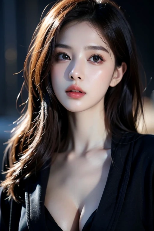 High-quality work，Realistic works，Super premium graphics，8K HD CG works，high quality graphics，High-definition and exquisite CG works，10x pixels，Ultra-fine details：1.1，Advanced technical details：1.1Realistic photo effects，Interior lighting effects：1.5，natural soft light：1.5. Light effect（Virtual light effects：1.8），Ultra-high resolution，shining dress，sliver long hair，silber hair，transparenthair，high detailed hair（Quality hair details：1.1）Clear eyes，Double eyelids look good，Sharp eye makeup, Create exquisite eyelash makeup, tthin eyebrows, Ultra-detailed eyes，a tall nose, lovely red lips, rosey cheeks, With delicate makeup on her face , pretty face, The face shape is perfectly proportioned,（Advanced facial details：1.1）((best qualtiy, 8k, tmasterpiece:1.3)), Focus:1.2, perfect figure beautiful woman:1.4, Cocked buttocks:1.2, ((Cut hair in layers, Beautiful breasts:1.2)), (wetclothes:1.1) , (Rain, Street:1.3), Bandeau Dress:1.1, Highly detailed facial and skin texture, A detailed eye, double eyelid，Whiten skin，long whitr hair,(Keep one's mouth shut:1.3)，ssmile，With an umbrella，Women's artwork，Dress full body video，Reality，Amazing Cleavage，My eyes are very bright today