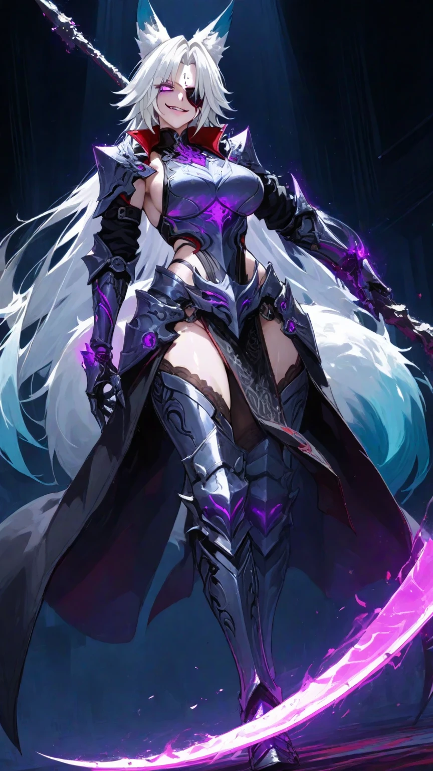 (((Highest quality)))(((Best Image)))(((anatomy)))外見は20代のwoman,Random hair color ,Random hairstyle,Wear shiny armor,Extreme costume(((Appearance)))The shape is humanoid,Random Face(Beautiful Face),Extreme body type,Wearing randomly colored armor(((Features)))Eye color is random,Personality is random,Attractive figure(((arms)))He is carrying a weapon that resembles a purple glowing object..Possess modern weapons.(((woman)))The skeleton is human-like,Huge breasts,Tight waist,fogのようなガス状のもので纏っている(((background)))Barren Land,dead tree,fog,Chaotic world(((Standing posture)))ランダムなStanding postureをしている,mysterious,lovely,Highest quality((Full Body Shot))。