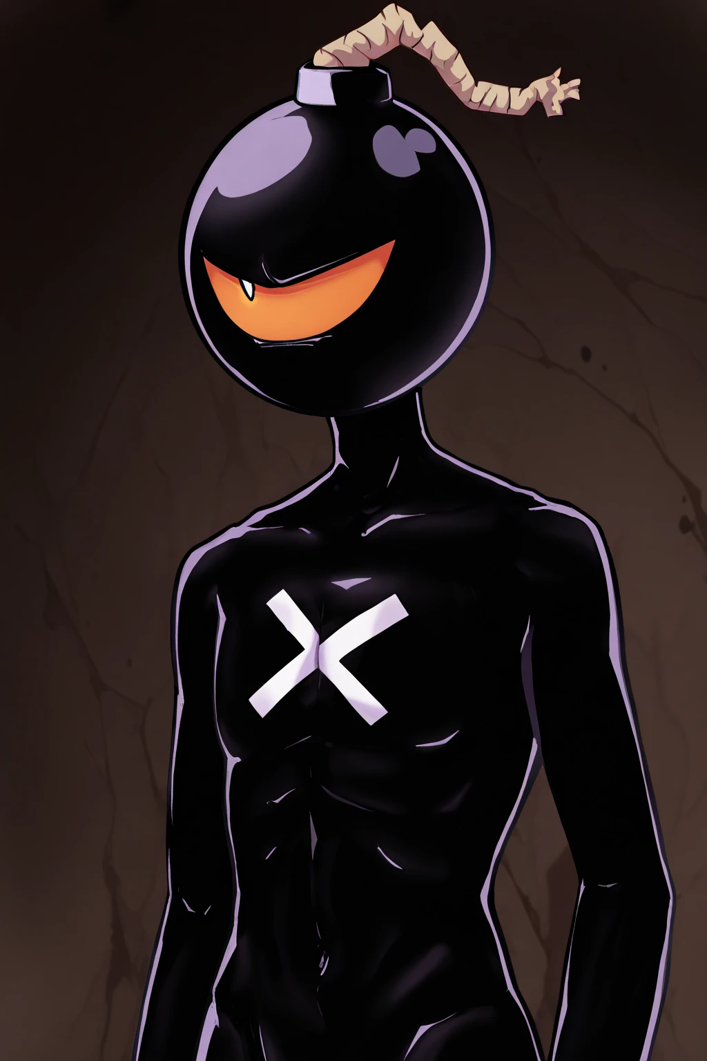 score_9, score_8_up, score_7_up,
((best quality)), absurdres,
<lora:WhittyPXL:1> whittypxl, black skin, glowing eyes, male, 1boy,
looking at viewer, open jacket, abs, slim, blue jacket, abs, pecs, shorts down, exposed penis, exposed balls, erection, smug, smiling, hand on shirt, hand on pants, presenting penis,
<lora:Smooth Anime Style LoRA XL:0.7> Smooth, Anime, <lora:Expressive_H:1> Expressiveh,