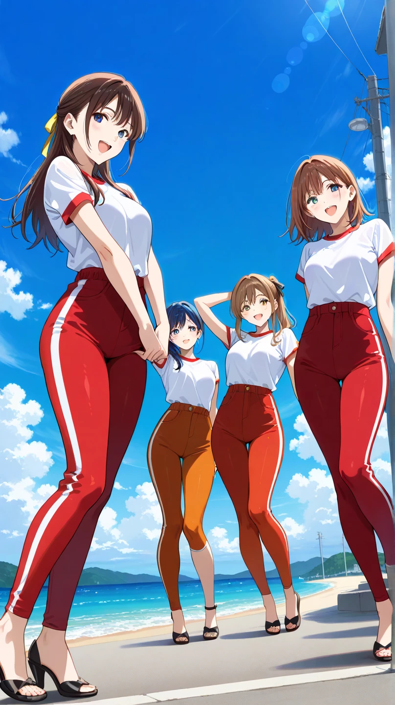 One Punch Man、baseball Ground、Captain Mizuki、captain、（（（MLB：major league baseball）））＋＋＋、（（（baseball player）））＋＋＋、（（（baseball uniform）））＋＋＋、（（（baseball ball and baseball glove）））＋＋＋、（（（baseball hat）））＋＋＋、（（（pitching form）））＋＋＋、（（（pitching form）））＋＋＋、With a bright and cheerful personality、Uses a variety of attack methods with track and field motifuscular big breasted mature woman、muscular big breasted mature woman、８head and body、A stunning six-pack peeks out through her clothes.、Baseball shoes and wristbands on both hands that boast a well-trained, toned, supple body、earrings on both ears、Her long, voluminous hair is tied up with a scrunchie.。It is located slightly to the left of the top of the head.、Between pineapple hair and side tail、orange hair blue eyes、