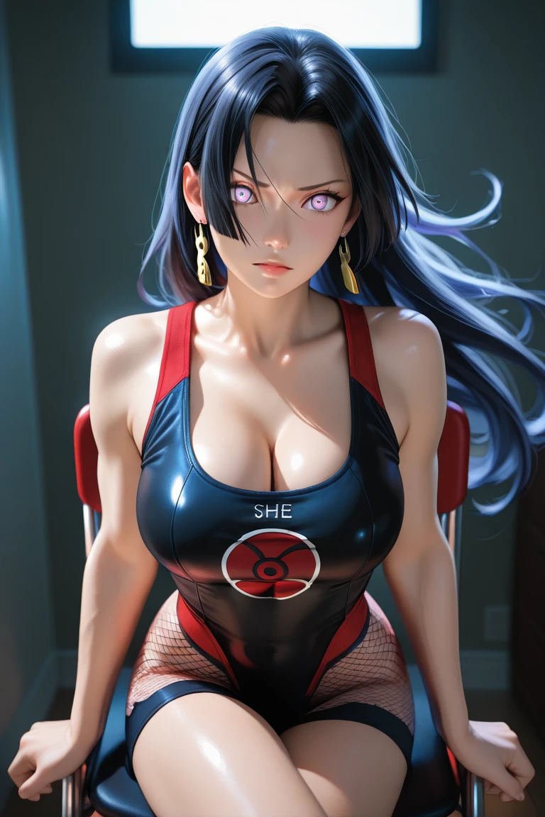 Raven ((teen titans)), cabelo curto, pernas abertas, bucetinha molhada, orgasmic face, corpo perfeito, Great job, alta qualidade, facing away from the camera, ((collant preto sensual, apertado, enfiado no cuzinho)) , Robin kisses Raven's neck, imprensa de trabalho, high resolution image