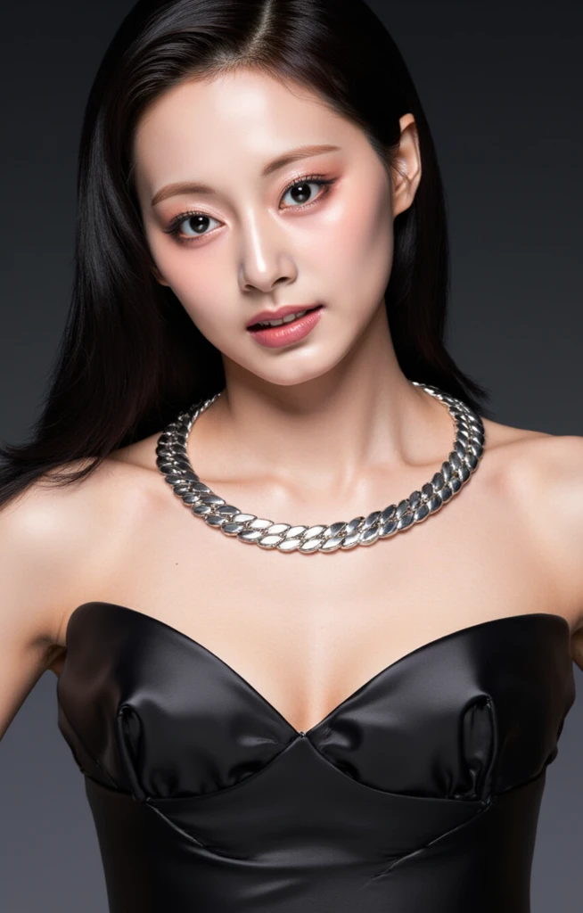 score_9, score_8_superior, score_7_superior,Beautiful woman, 20-year-old,
Black Hair, Long Hair, Wearing a bikini, detailed skin texture and pores ,(Detailed glans) Beautiful mouth and face, Earrings, necklace,