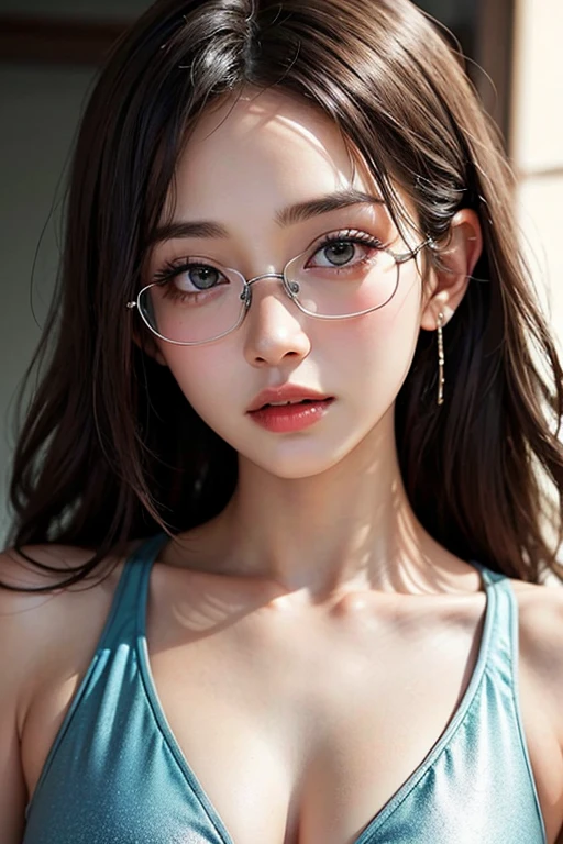 Are you okay、(Best illustrations)、8K UHD resolution、Intricate details、Highest quality、Realistic、Ultra-detailed、Best lighting、Best Shadow、Soft lighting、ultrahd、Ultra-realistic、Tyndall effect、Photorealistic、(High Definition Skins:1.2)、 (Intricate details, compensate, Purelos Face_v1:0.5), (Beautiful and delicate face down to the last detail, Beautiful and delicate eyes, Perfectly balanced face, Skin with attention to detail, Detailed skin, The optimal ratio is four fingers to one thumb, Arms under chest, Red glowing tattoo under the stomach、Wow wow, Wide Hips, Smooth abdomen, Skinny and skinny, __fashion__, __hair__:1.25)、Digital SLR、 不条理なRealistic作品: 1.3), (Maximum resolution: 1.2), (Ultra HD TV: 1.2), Cinematic light, Fine grain and skin, Detailed facial features, , (Sharp focus: 1.2), (Focus on the face:1.2),Perfect Style, Beautiful Face, Acura, Anatomically correct, Highly detailed face and skin texture, Fine grain, double eyelid, Thin eyebrows, Glitter Eyeliner: 1 Natural Cheeks, Shiny skin, Fair skin: 1.2, (Glossy Lips: 1.4),(Embarrassed look: 1.2),Highly detailed face and skin texture, Fine grain, double eyelid, Natural Cheeks, Glossy Lips: 1.4,Exposed cleavage、Fascinating。Baby Face、Fascinating、Emphasize the chest、((((Huge glasses, Nerd Glasses, Thick glasses, Round Glasses)))),(((Huge solemn expression、Body Up、big breasts attention, Super tight chest, Breast Augmentation Surgery, Her breasts are very big and round,Tight waist、 Meet beautiful girls, Look at the girl's body, In the Dark、(Detailed spooky background:0.8)、Devil's messenger,City devil girl,Wear armor made of skeletons,Topped with a pair of devil horns,Long grey hair,Beautiful and delicate skull decoration and fluorescent green magic sword that glows red,Emits eerie demonic flames,8K,Realistic Rendering,Unreal Engine,Angry expression,masterpiece,Super Detail,The light from the rear window was backlit..........,Lun Guoguang,Green flash particles,Translucent magic sword,