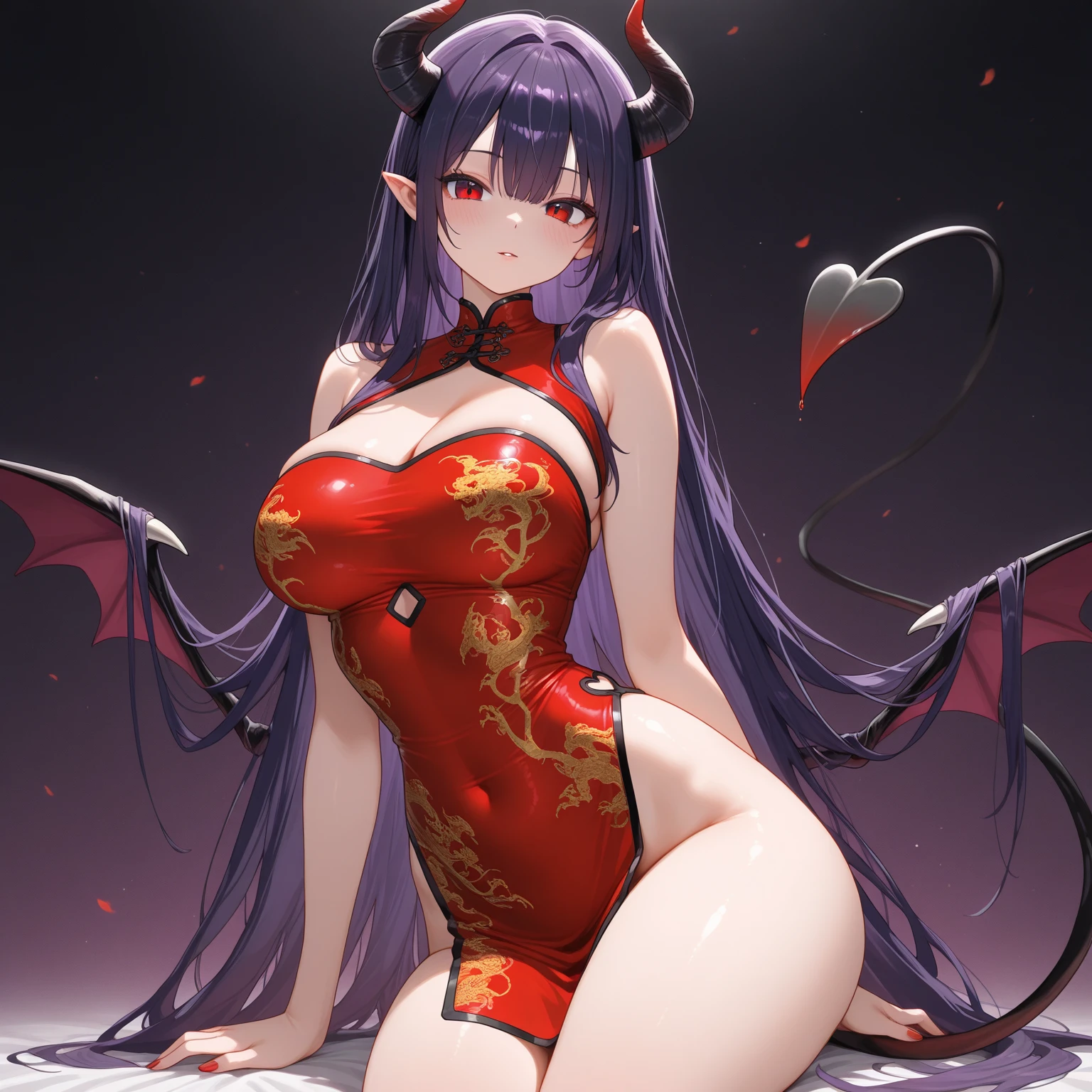 bareness，Two bulges on the chest，Labia majora