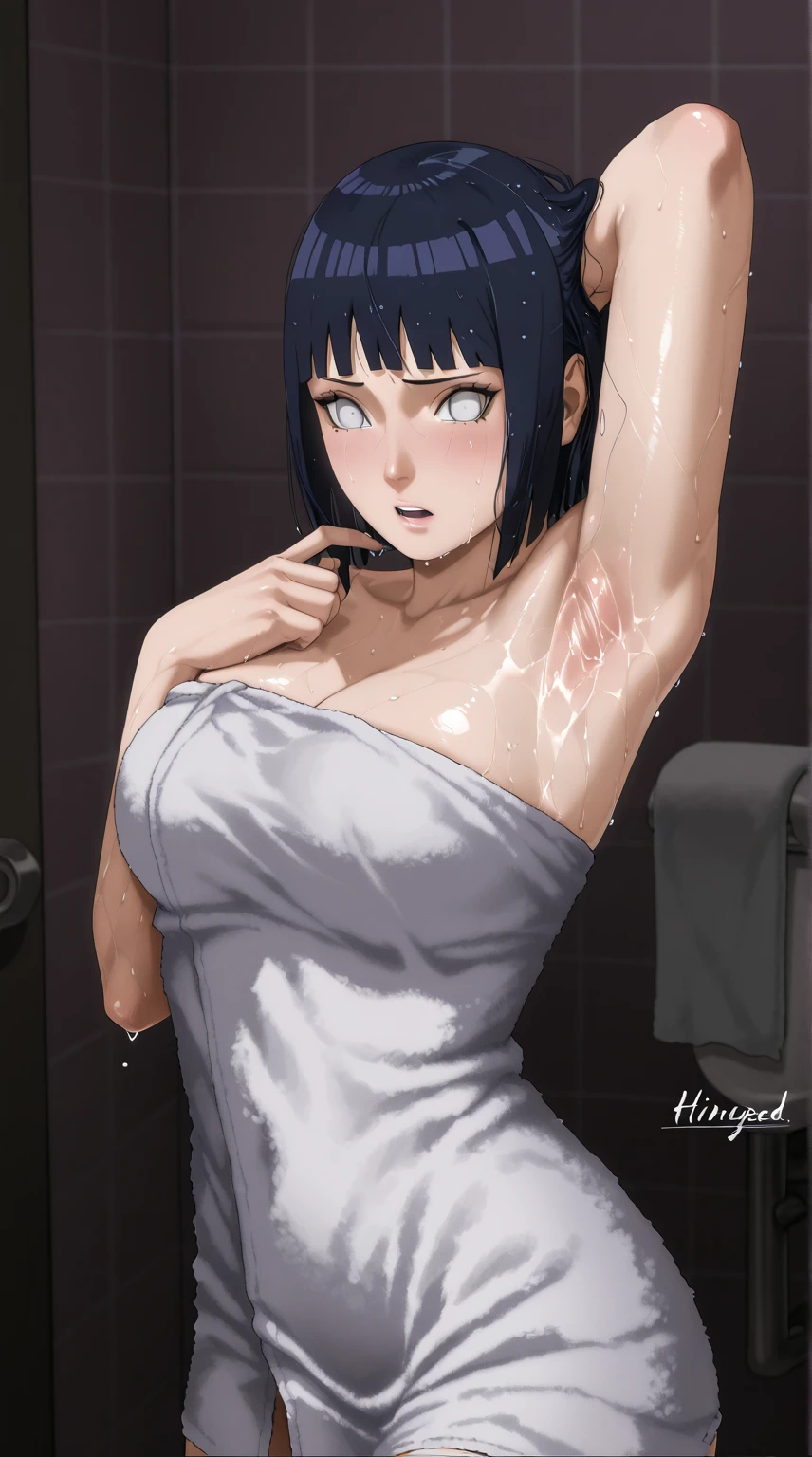 Highres, Masterpiece, Best quality at best,Best Quality,hight quality, hight detailed, sarada, masterpiece, (slim body), (short body), (((((nude))))), (showing armpit:1.3), sexy