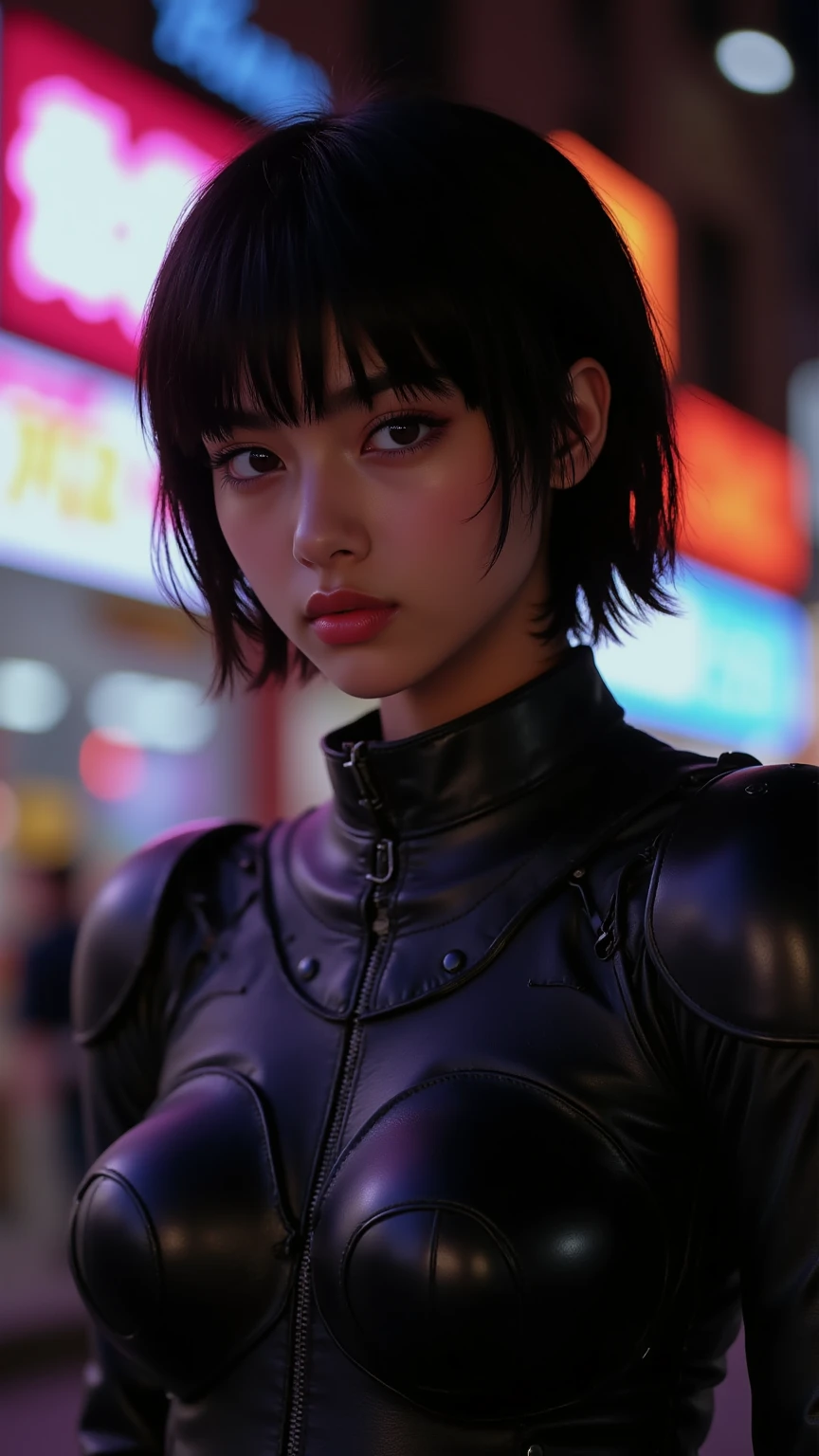 ((masterpiece, Highest quality, High resolution, Realistic, to be born, 8k wallpaper)), (Huge and stunning goddess shot, Very hot and sexy,(( Lady Pose)),Menacing posture and sharp gaze,Great beauty, Perfect balance, Beautiful body, Slim body beauty: 1.4), 夜の街のスカイラインを見下ろす屋上に立つBatman, Gotham city background, nighttime in Gotham city, Gotham city, 映画Batmanから, Gotham city double exposure, Gotham city style, Batmanのフィルムスチル, metropolis filmic Gotham city, サイバーパンクBatman, Batman映画の静止画, Batman映画ではスチルシネマティック, Gotham setting, Batman, Gotham,