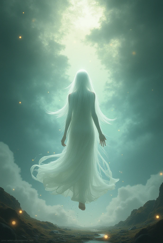 A character in space and it is a dream