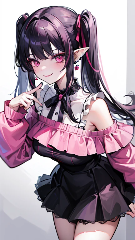 Cute, mentally ill, pink and black, menhera, jirai kei, bandages, pills, knife